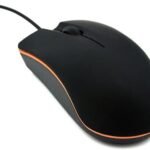 Ergonomic Wired Mouse - USB Computer Mouse for Right or Left Hand, Durable Clicks for PC, Laptop, Desktop, Chromebook, Notebook, Mac (Black)