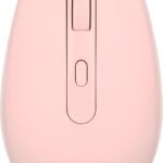 Wireless Mouse RM700 2.4G Silent Computer Mouse with USB Nano Receiver for Laptop, PC, Mac, Chromebook, Windows (Light Pink)