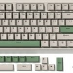 Wireless Mechanical Gaming Keyboard, 2.4Ghz/Bluetooth/USB-C Gasket Hot Swappable RGB Backlits Custom Keyboard with 5000mAh Battery, Pre-lubed POM Linear Switches (Gray)